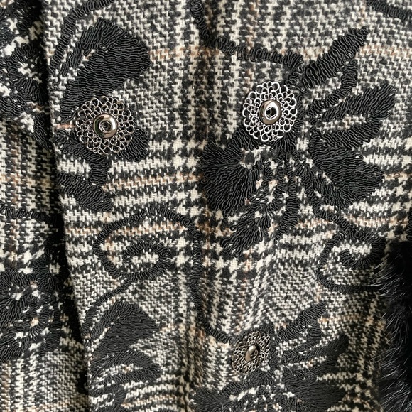 STUNNING European Coat from Barcelona NKN Nekane NEW size Medium Large - Picture 5 of 6